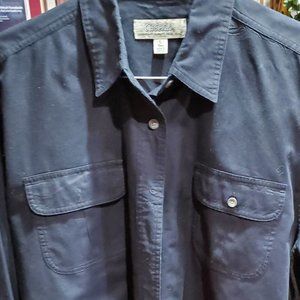 Lovely black shirt, long sleeve, Cabela's L